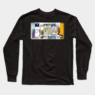 West Virginia Local- License Plates Long Sleeve T-Shirt